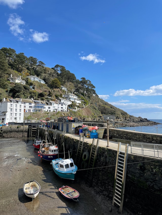 boats in polperro