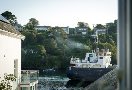 fowey village view