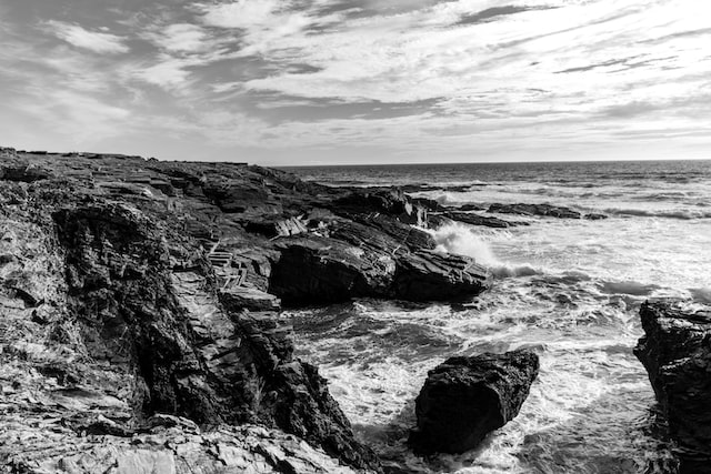 water and rocks